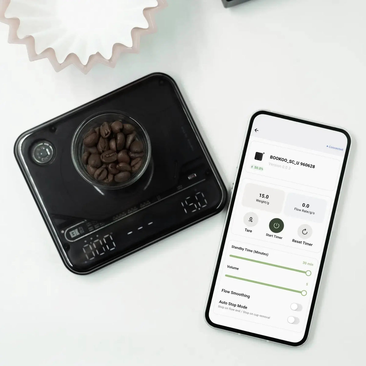 BOOKOO Themis Ultra Coffee Scale BOOKOO#color_black