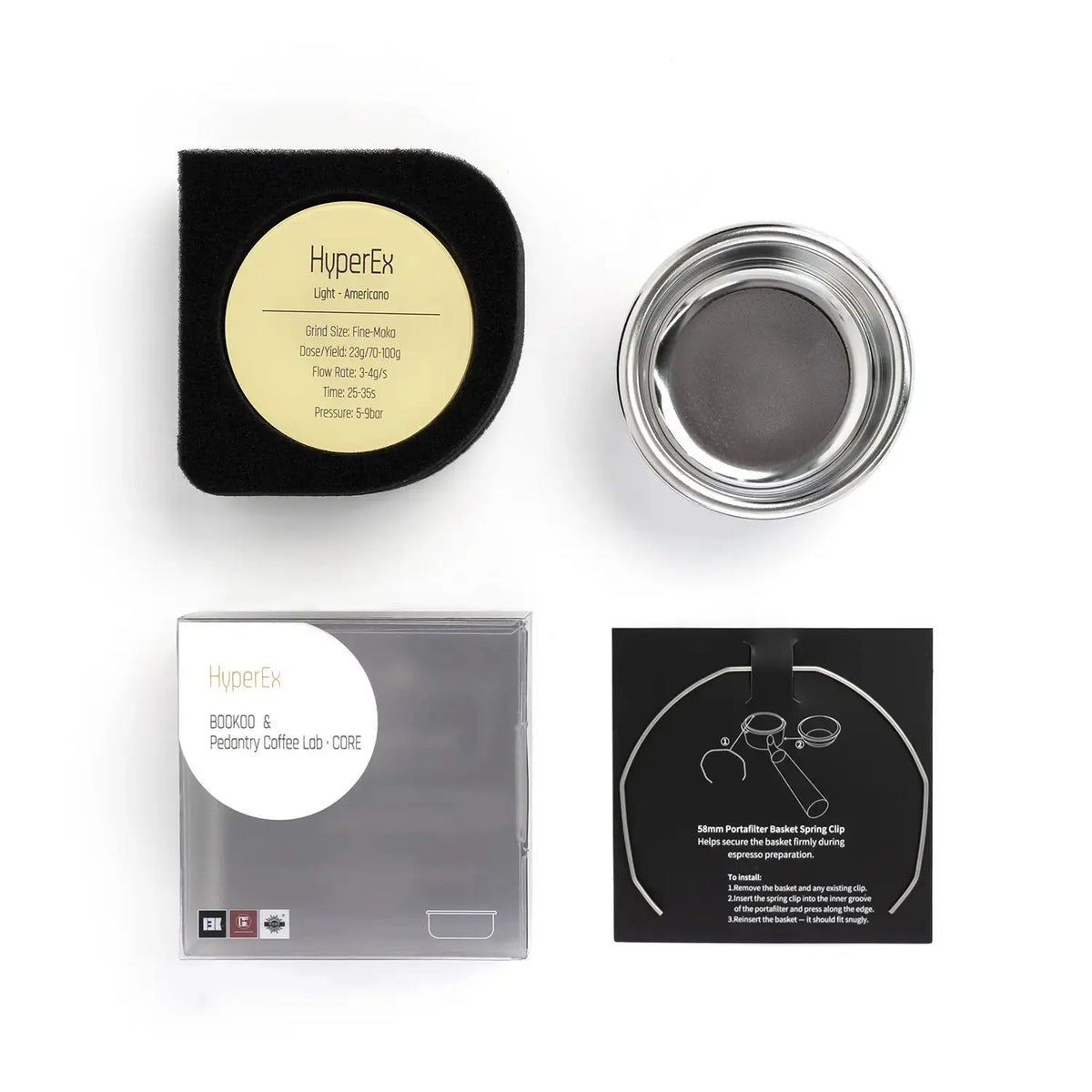 BOOKOO&PCL Espresso Filter#specification_hyperex