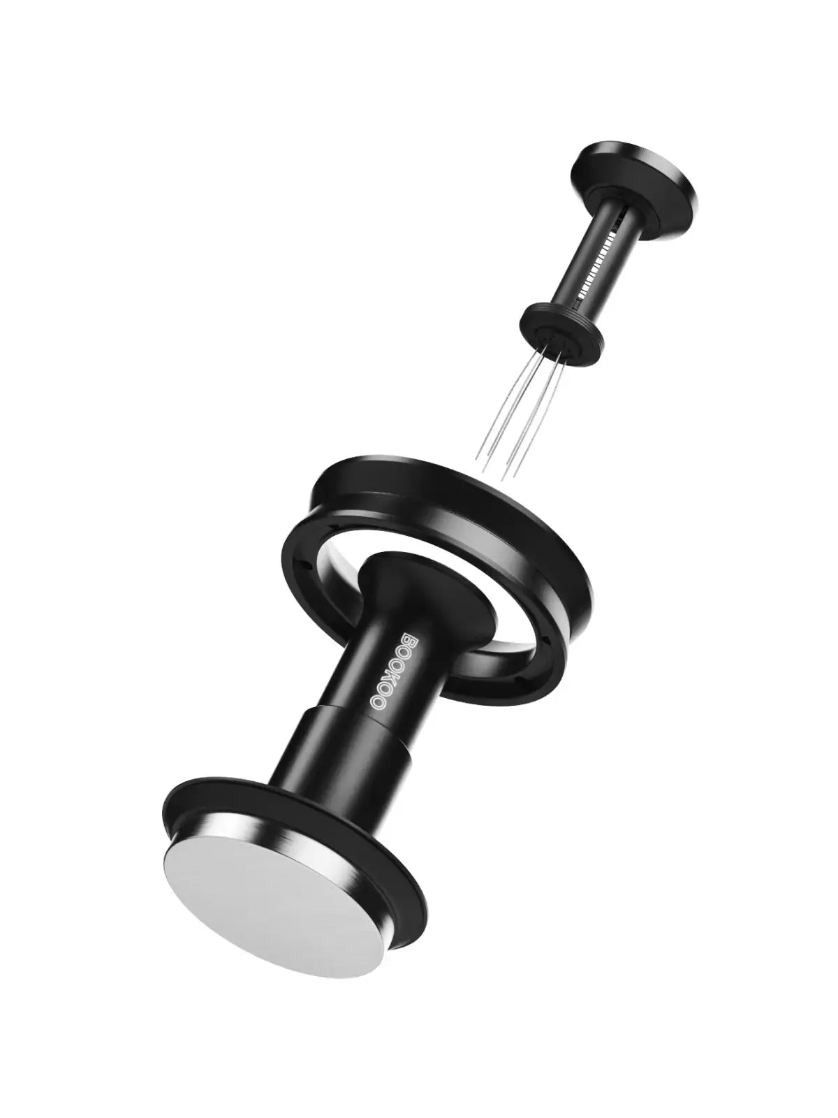 BOOKOO PUCKGO 3-in-1 Tamper ( Impact Tamper | Dosing Ring | WDT Distribution Tool ) - BOOKOO | Design-Tech Coffee Tools