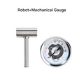 Robot & mechanisches Manometer